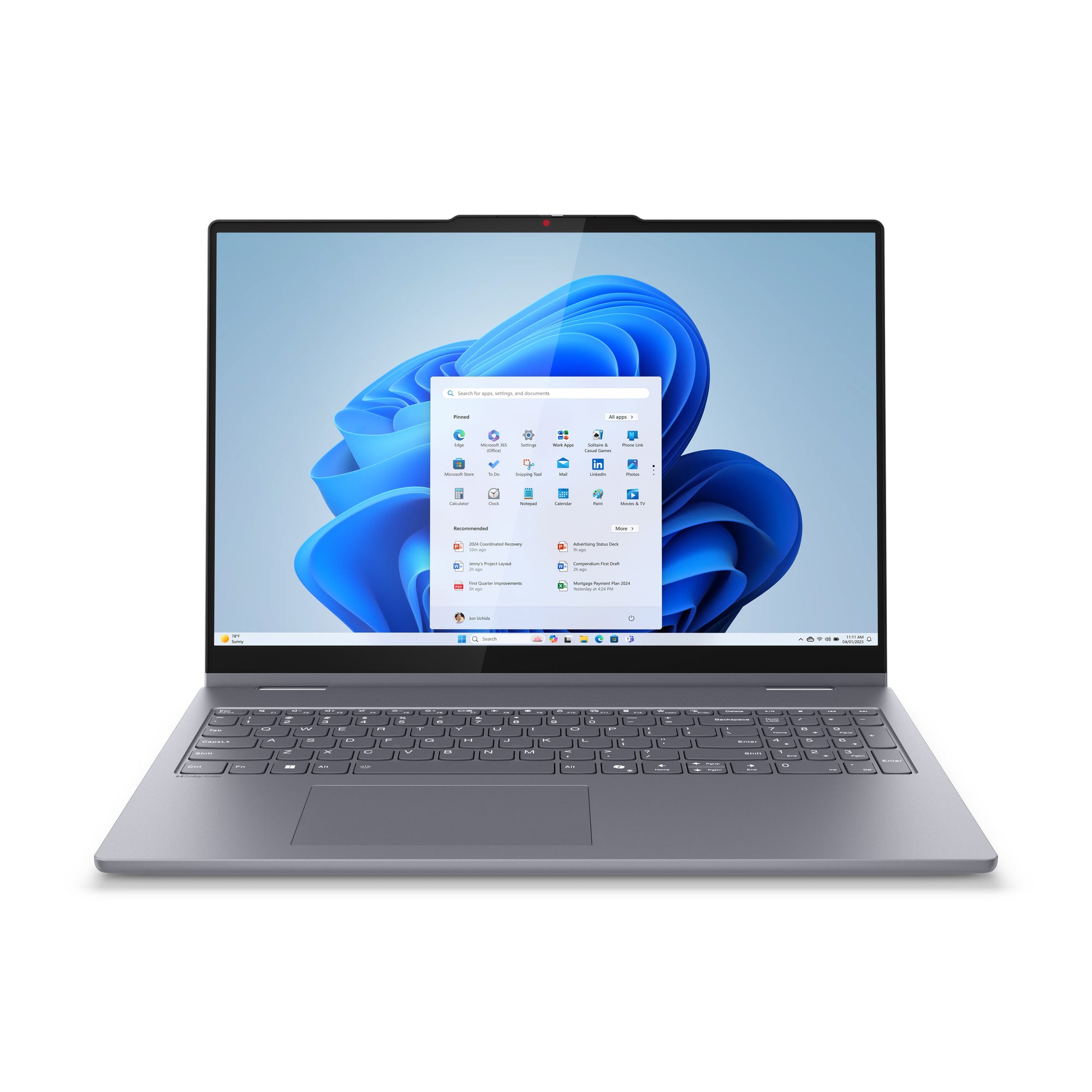 Lenovo IdeaPad 5 16IAL10 16" WUXGA Convertible Notebook, Intel Ultra 7 255U, 16GB RAM, 512GB SSD, Win11H - 83KS000YUS (Refurbished)