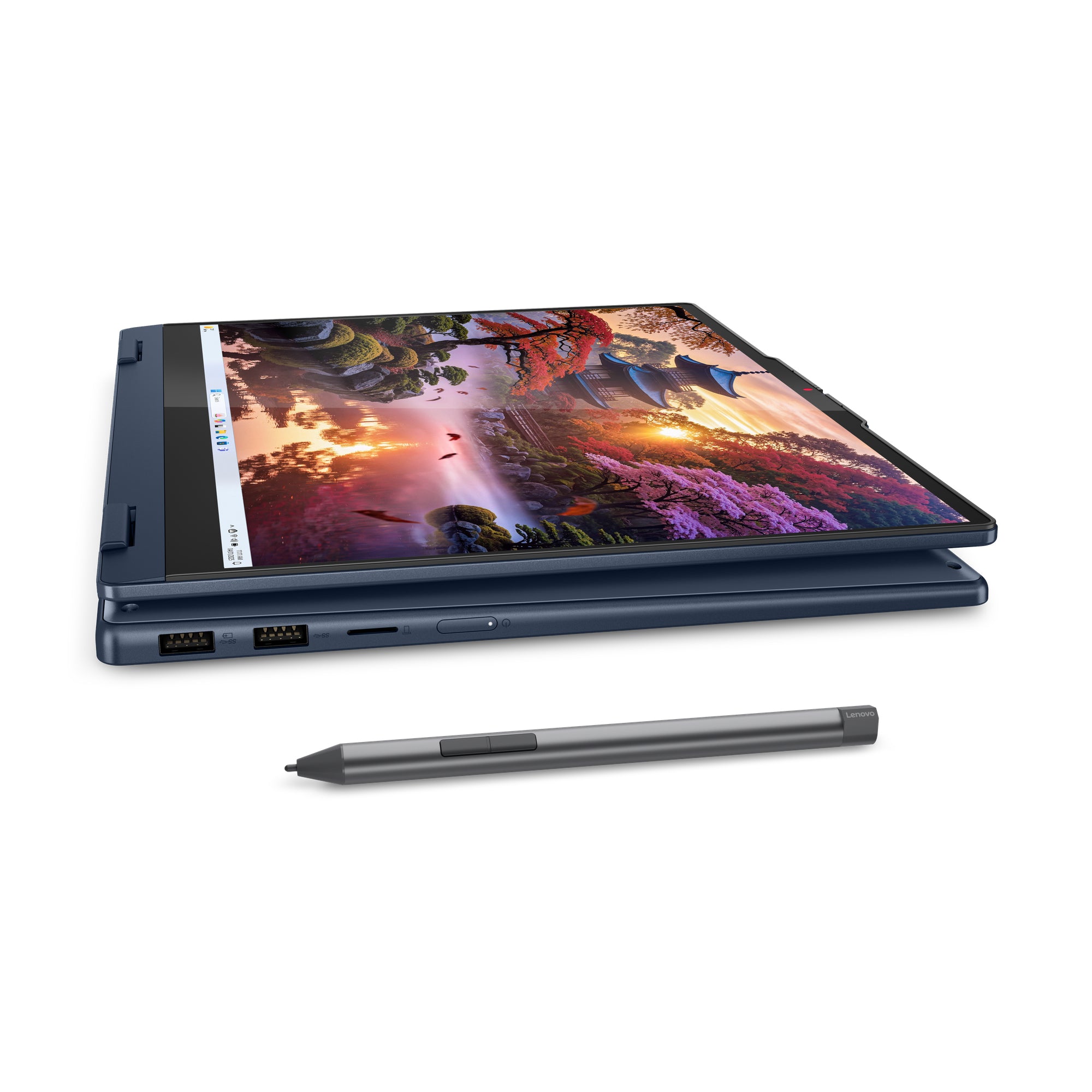 Lenovo IdeaPad 5 14AKP10 14" WUXGA Convertible Notebook, AMD Ryzen AI 5 340, 16GB RAM, 1TB SSD, Win11H - 83KT002QUS
