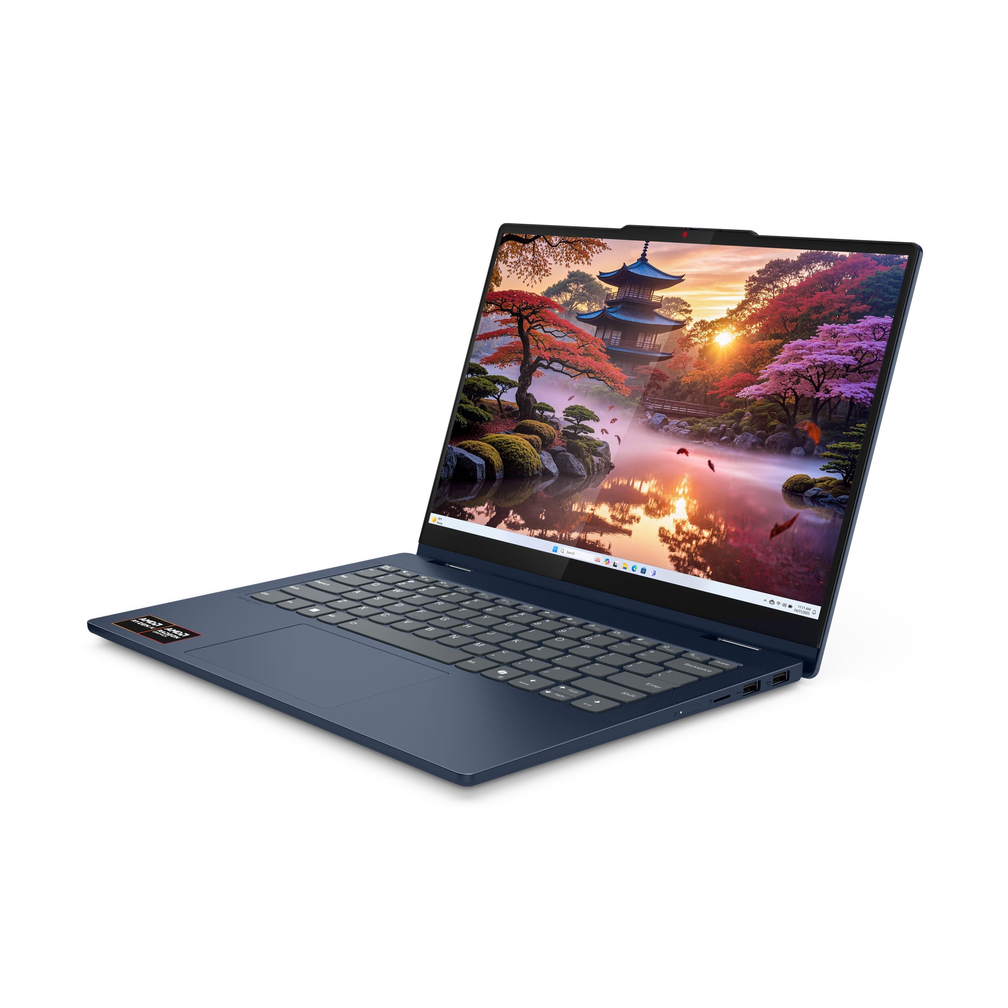 Lenovo IdeaPad 5 14AKP10 14" WUXGA Convertible Notebook, AMD Ryzen AI 5 340, 16GB RAM, 1TB SSD, Win11H - 83KT002QUS
