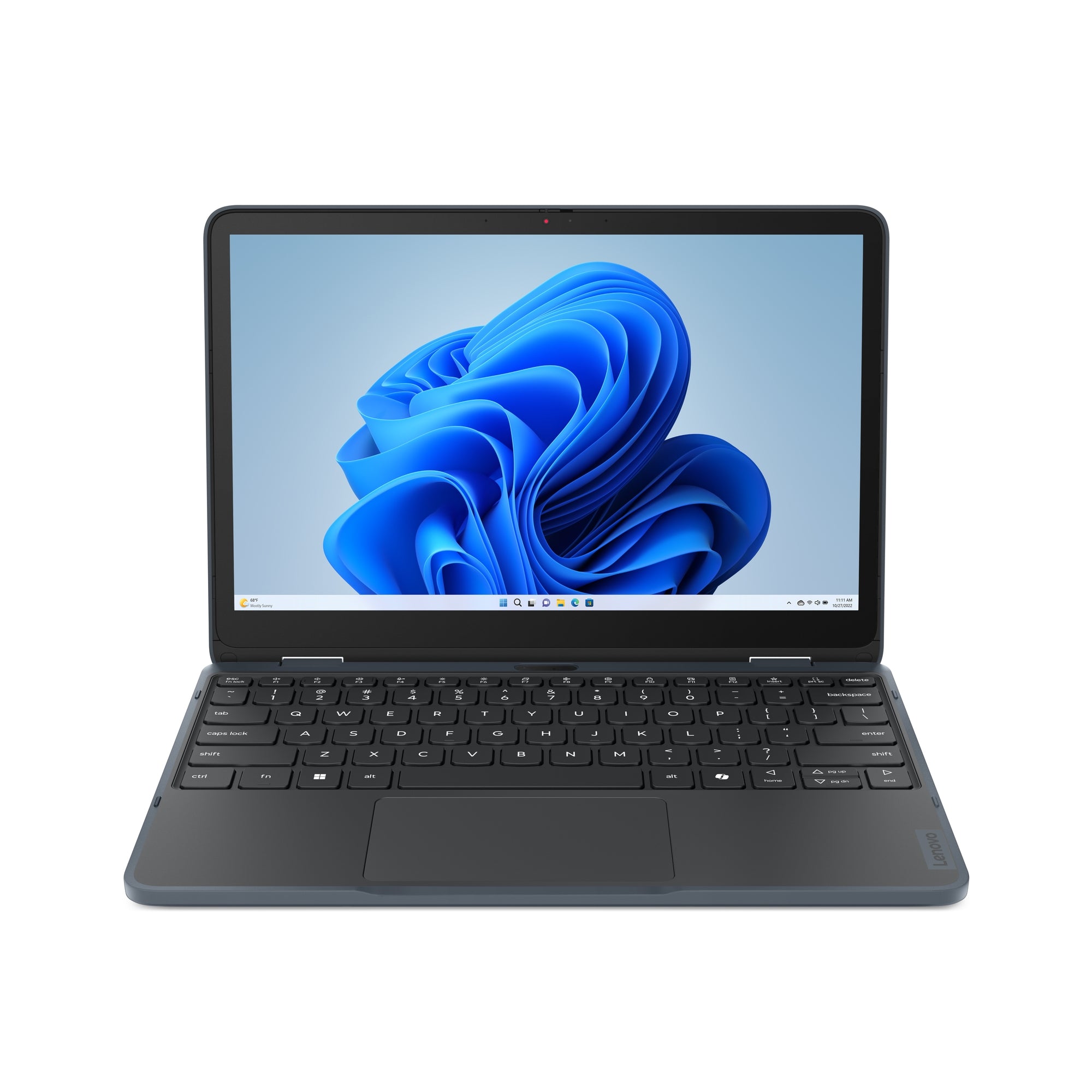 Lenovo 300w Gen 5 11.6" HD Convertible Notebook, Intel N150, 8GB RAM, 128GB SSD, Win11P - 83LF0005US