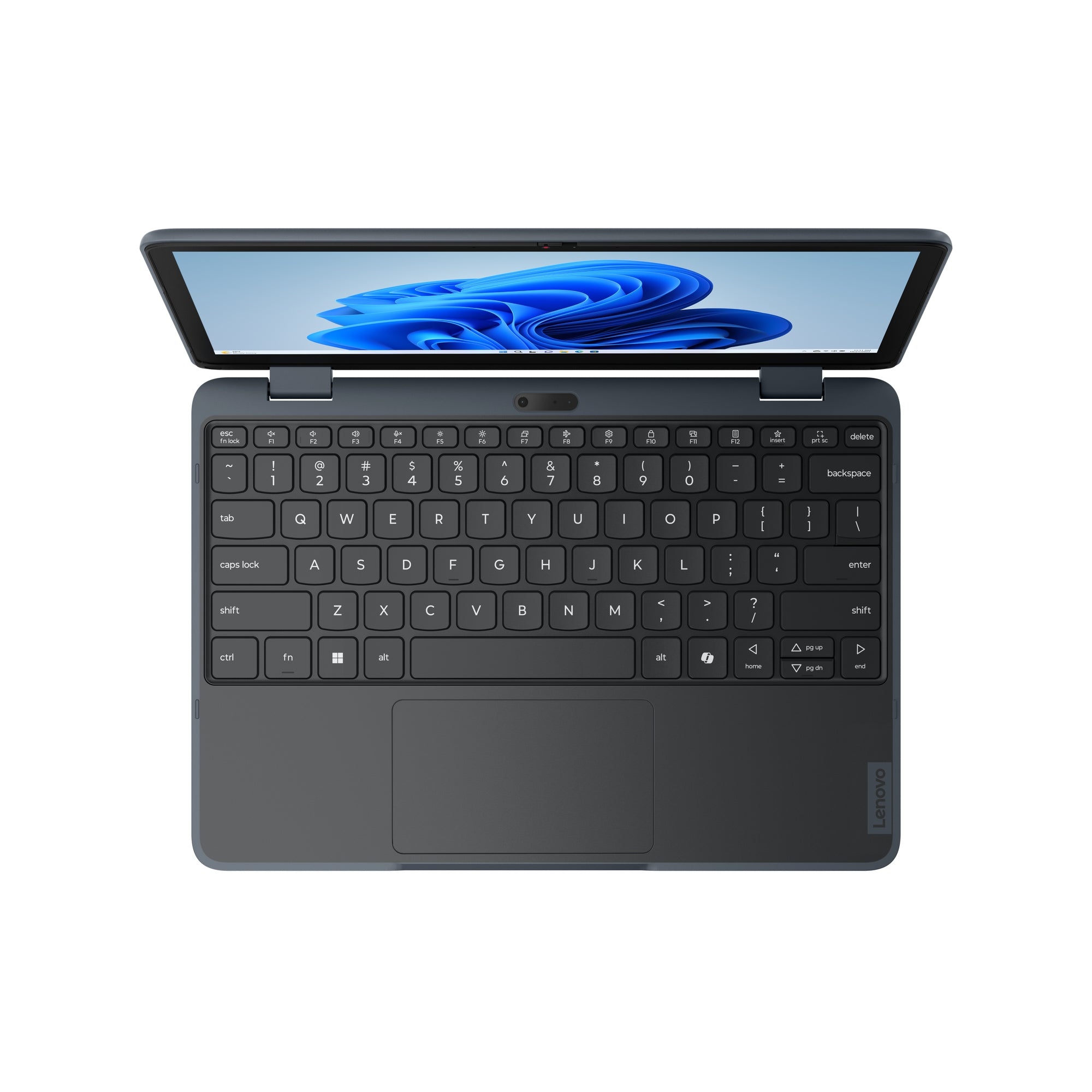 Lenovo 300w Gen 5 11.6" HD Convertible Notebook, Intel N150, 8GB RAM, 128GB SSD, Win11P - 83LF0005US