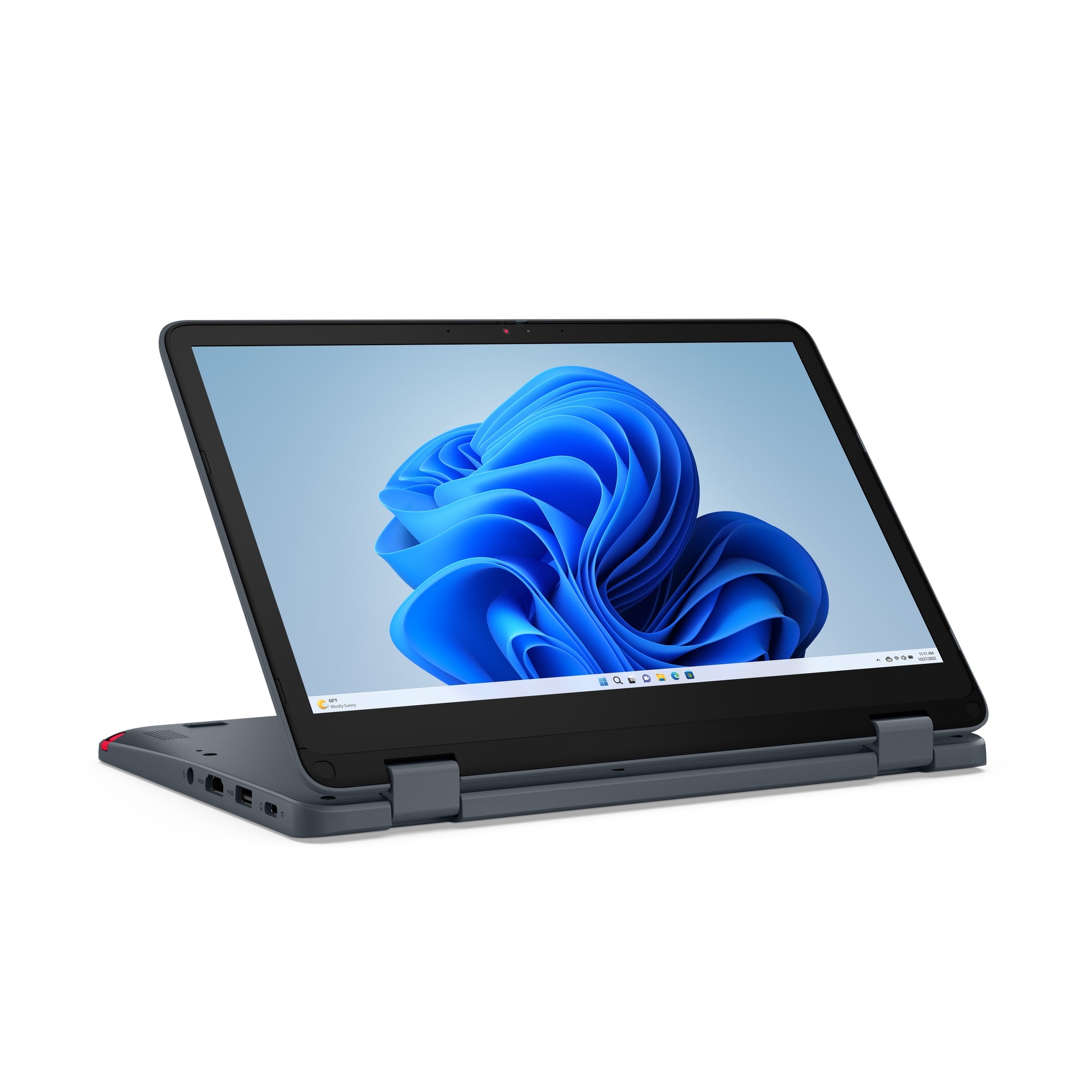 Lenovo 300w Gen 5 11.6" HD Convertible Notebook, Intel N150, 8GB RAM, 128GB SSD, Win11P - 83LF0005US