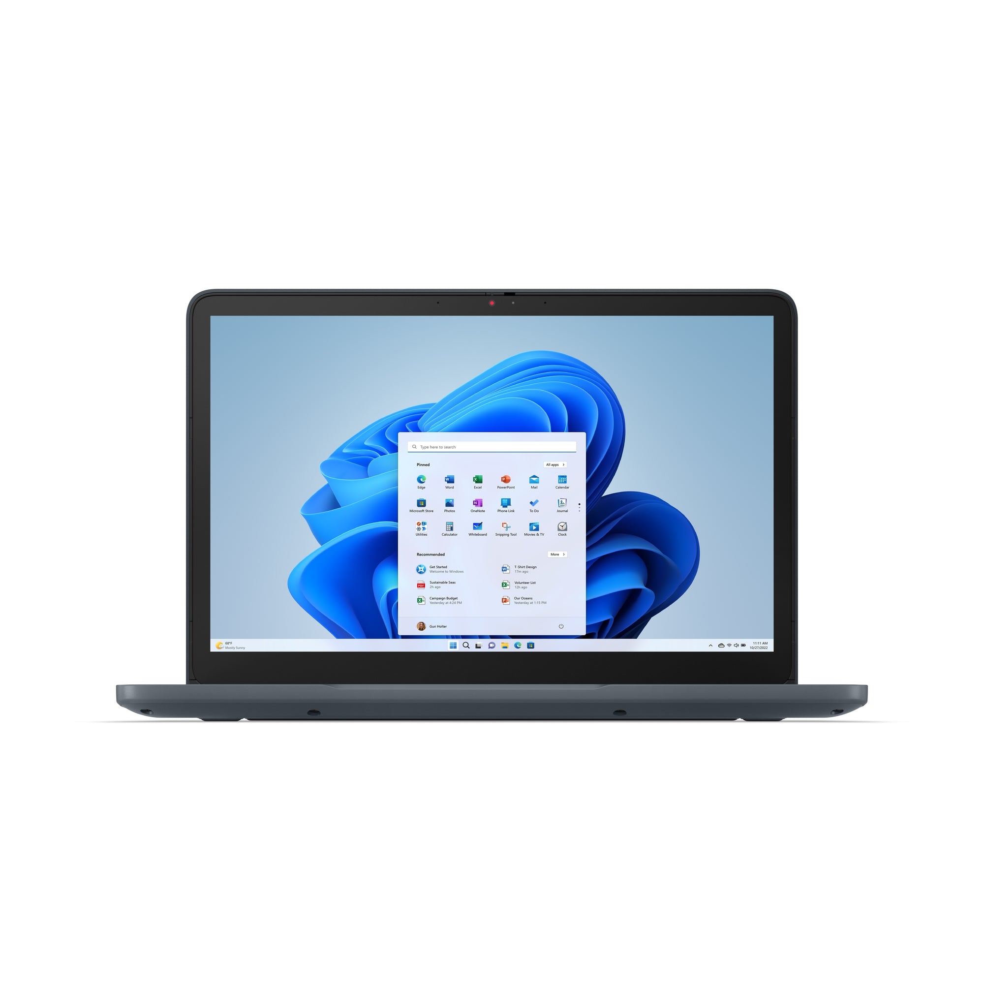 Lenovo 300w Gen 5 11.6" HD Convertible Notebook, Intel N150, 8GB RAM, 128GB SSD, Win11P - 83LF0005US
