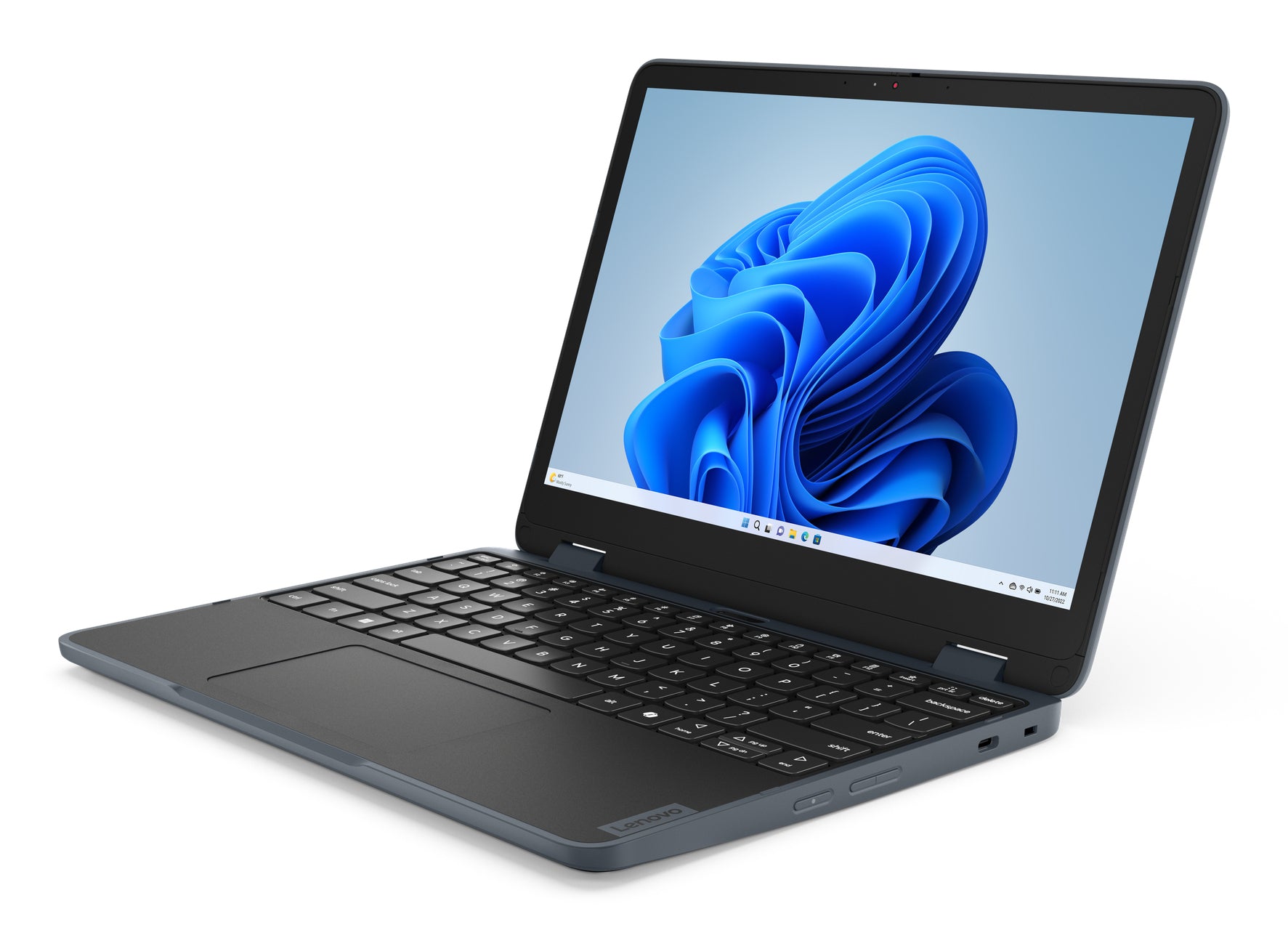 Lenovo 500w Gen 5 12.2" WUXGA Convertible Notebook, Intel N150, 8GB RAM, 128GB eMMC, Win11P - 83LH0005US