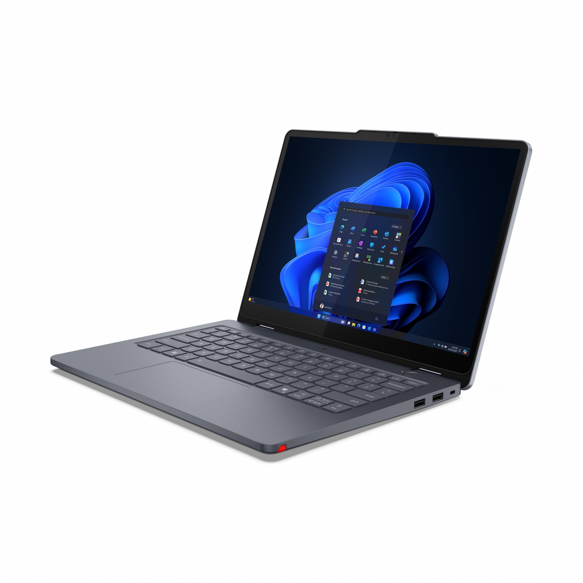 Lenovo 13w Gen 3 13.3" WUXGA Convertible Notebook, Intel Core 3 100U, 8GB RAM, 256GB SSD, Win11P - 83M9000DUS
