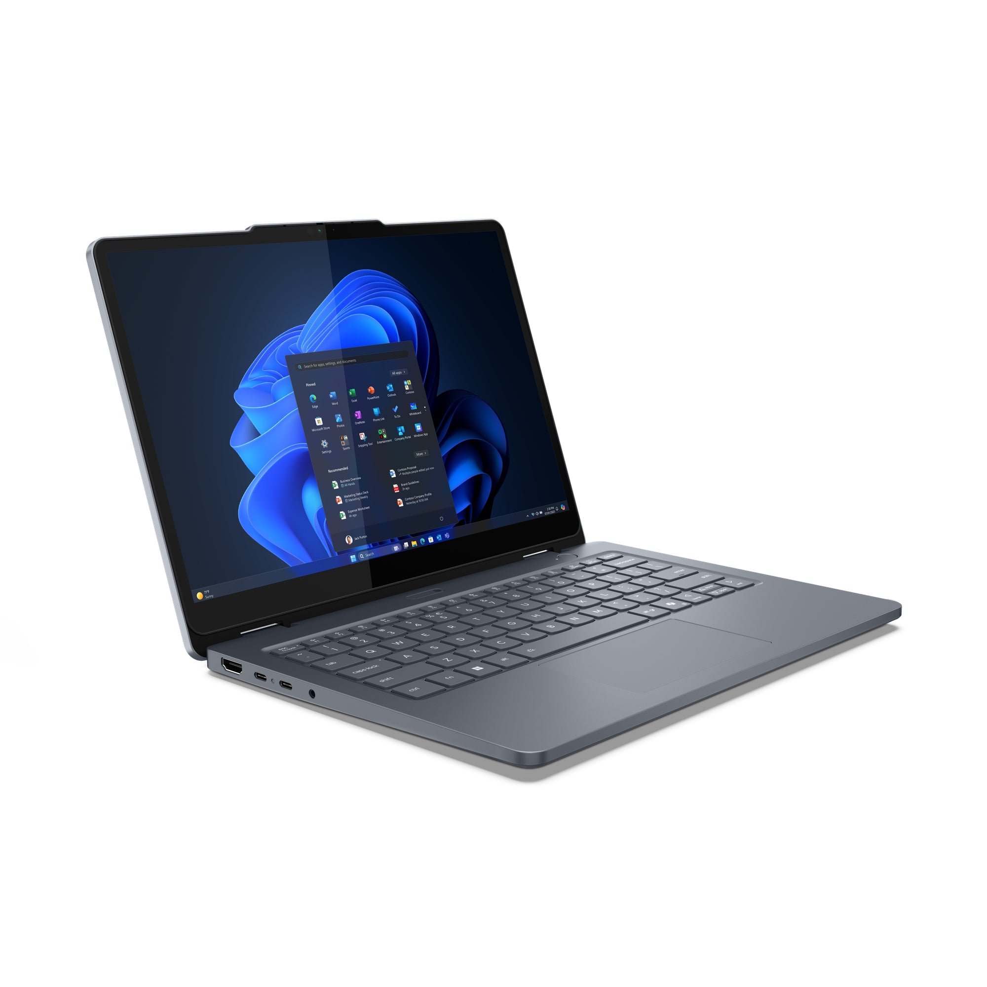 Lenovo 13w Gen 3 13.3" WUXGA Convertible Notebook, Intel Core 3 100U, 8GB RAM, 256GB SSD, Win11P - 83M9000DUS