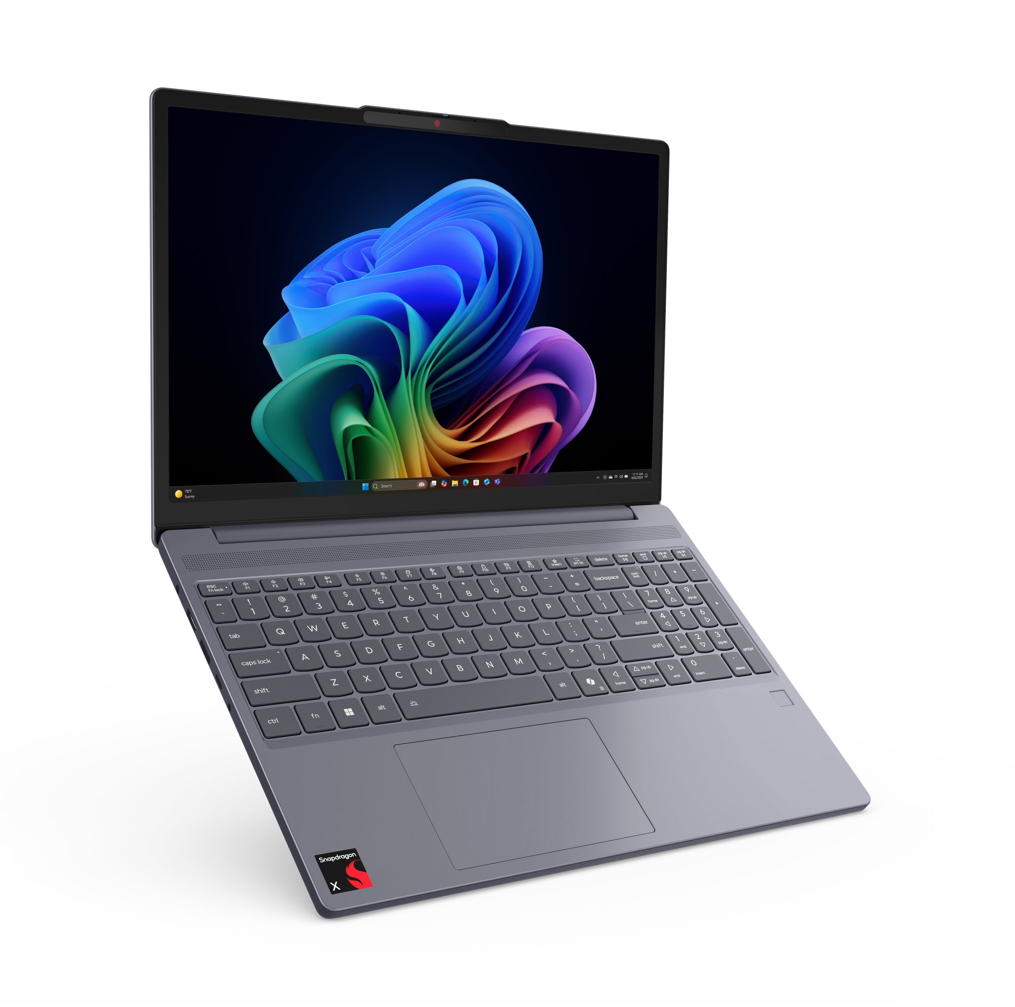 Lenovo IdeaPad Slim 3 15Q8X10 15.3" WUXGA Notebook, Qualcomm Snapdragon X X1, 16GB RAM, 512GB SSD, Win11P - 83N3004TUS