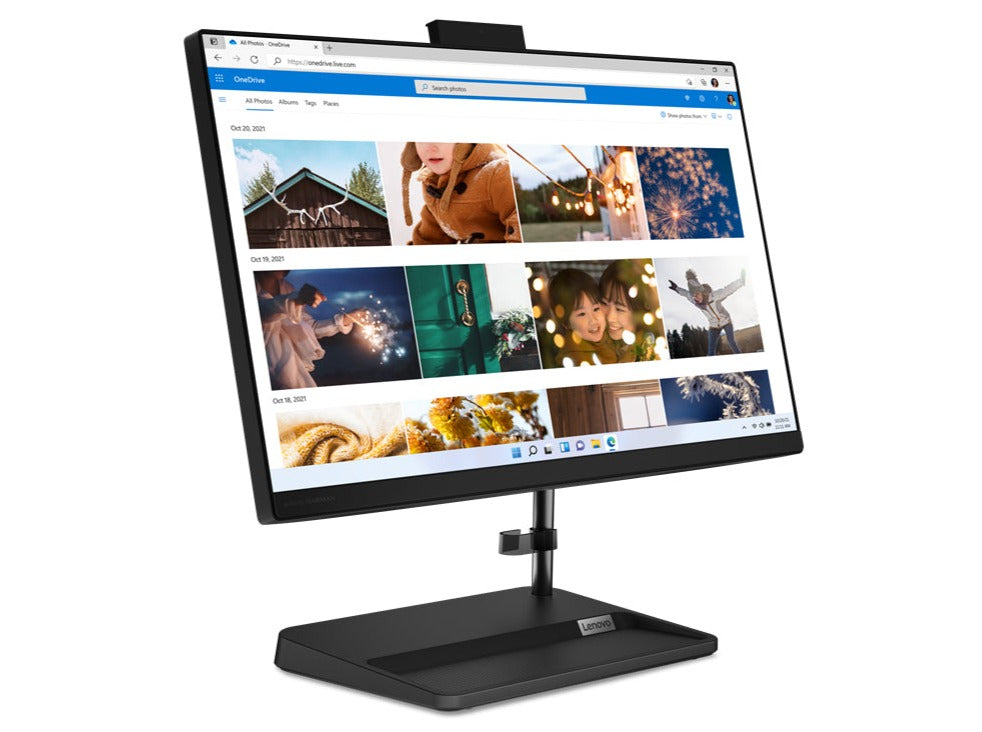 Lenovo IdeaCentre 3 22IAP7 21.5" FHD All-in-One PC, Intel Pentium Gold 8505, 1.20GHz, 4GB RAM, 256GB SSD, Win11H - F0GG000RUS (Refurbished)
