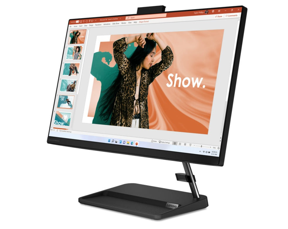 Lenovo IdeaCentre 3 24IAP7 23.8" FHD All-in-One PC, Intel i5-13420H, 2.10GHz, 8GB RAM, 256GB SSD, Win11H - F0GH00PUUS