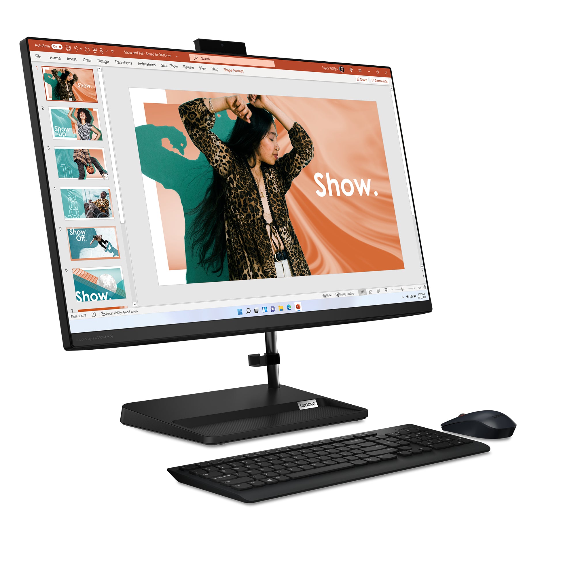 Lenovo IdeaCentre 3 27IAP7 27" FHD All-in-One PC, Intel i7-13620H, 2.40GHz, 32GB RAM, 1TB SSD, Win11H - F0GJ00TTUS (Refurbished)