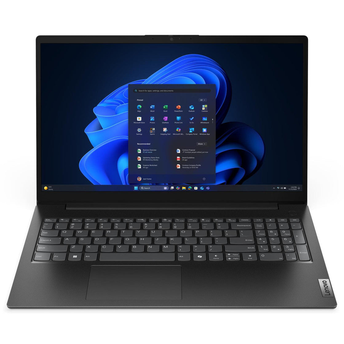 Lenovo V15 G6 ARP 15.6" FHD Notebook, AMD Ryzen 5 150, 3.30GHz, 8GB RAM, 256GB SSD, Win11P - 83V4001WUS