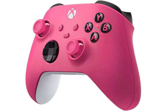 Microsoft Xbox Wireless Controller, Gaming Pad, Bluetooth, Deep Pink - QAU-00082 (Refurbished)