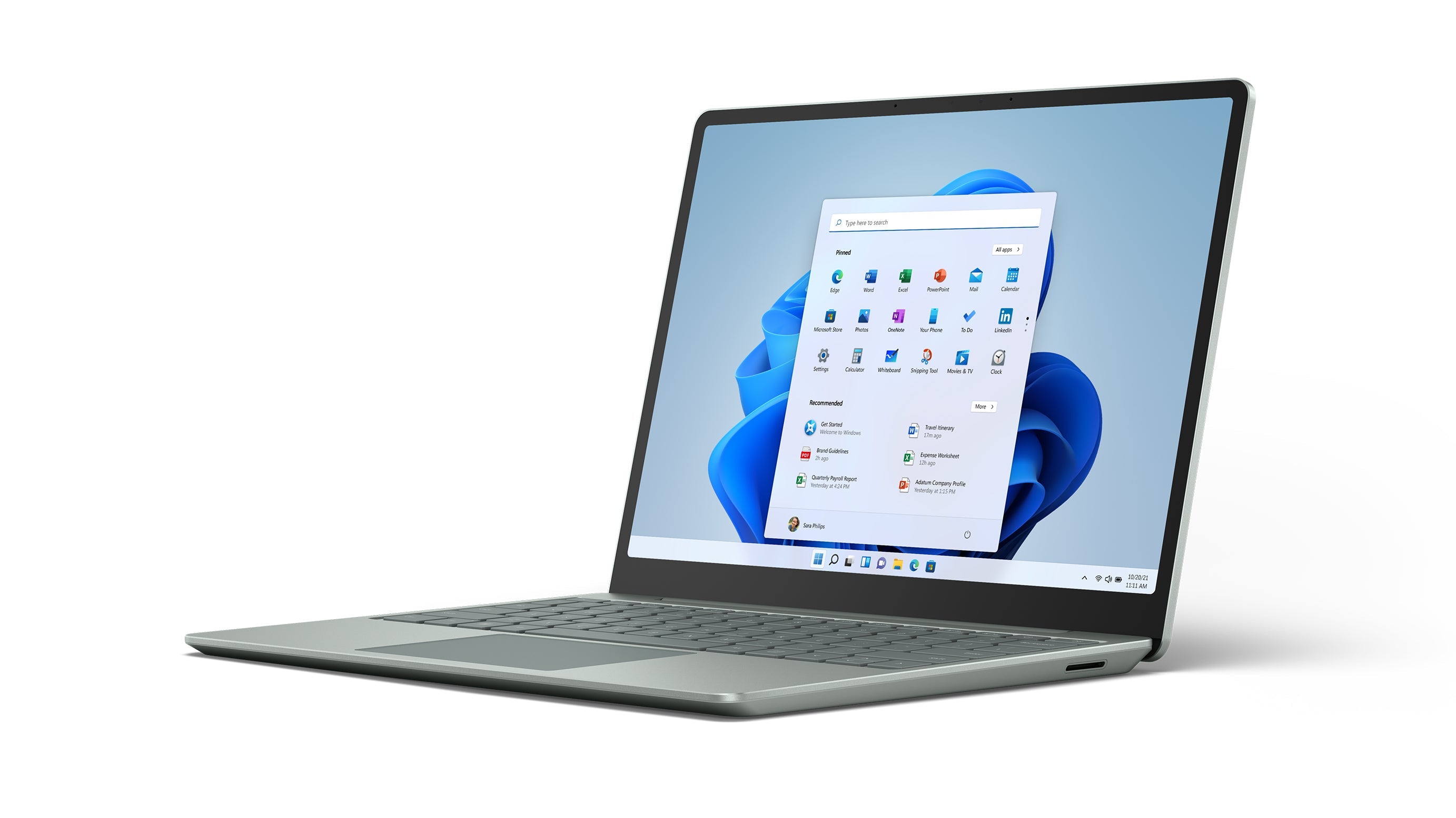 Microsoft 12.4" PixelSense Surface Laptop Go-2, Intel i5-1135G7, 2.40GHz, 8GB RAM, 128GB SSD, Win11H - 8QC-00026