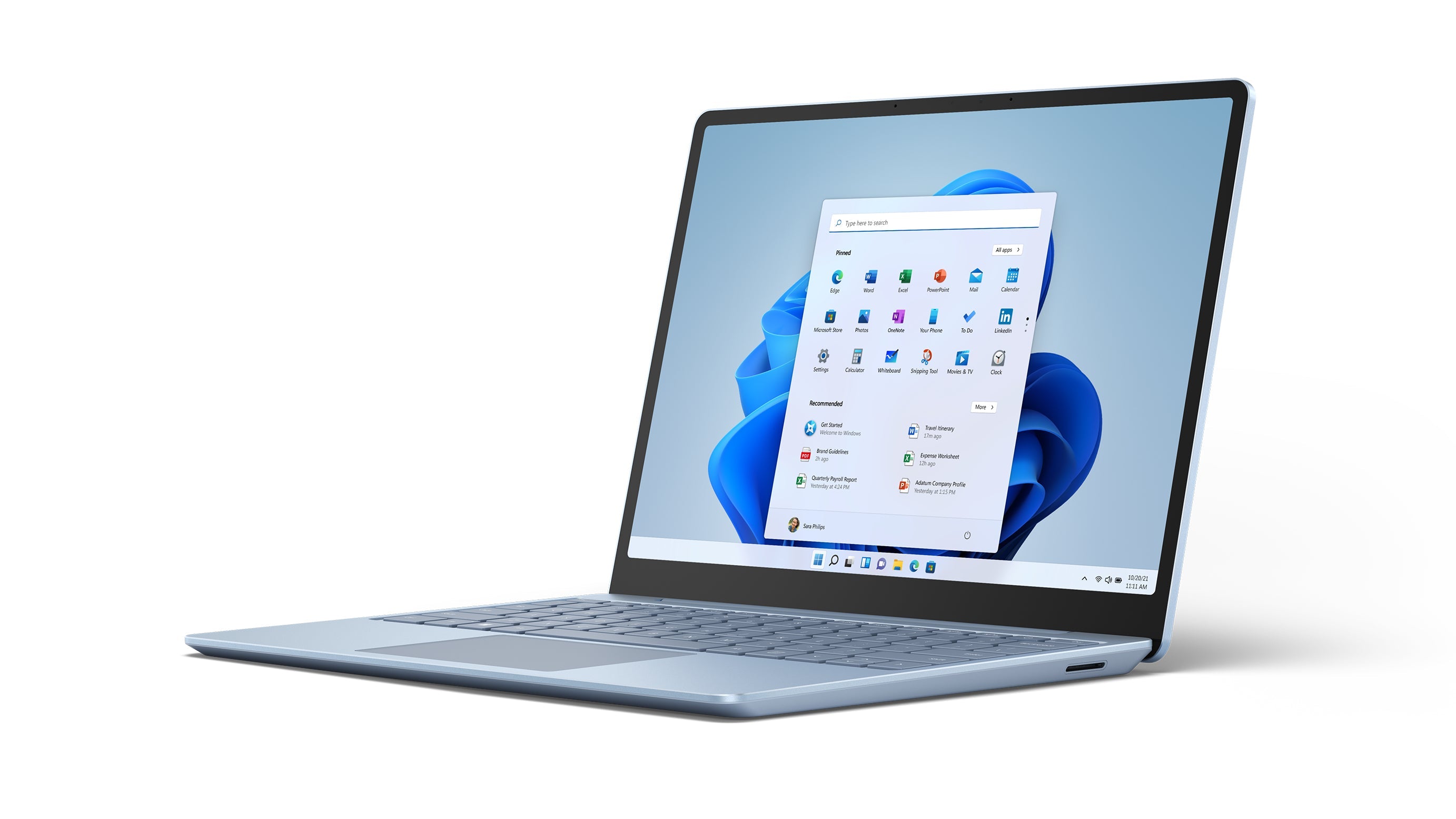 Microsoft 12.4" PixelSense Surface Laptop Go-2, Intel i5-1135G7, 2.40GHz, 8GB RAM, 128GB SSD, Win10HS - KMM-00005 (Certified Refurbished)