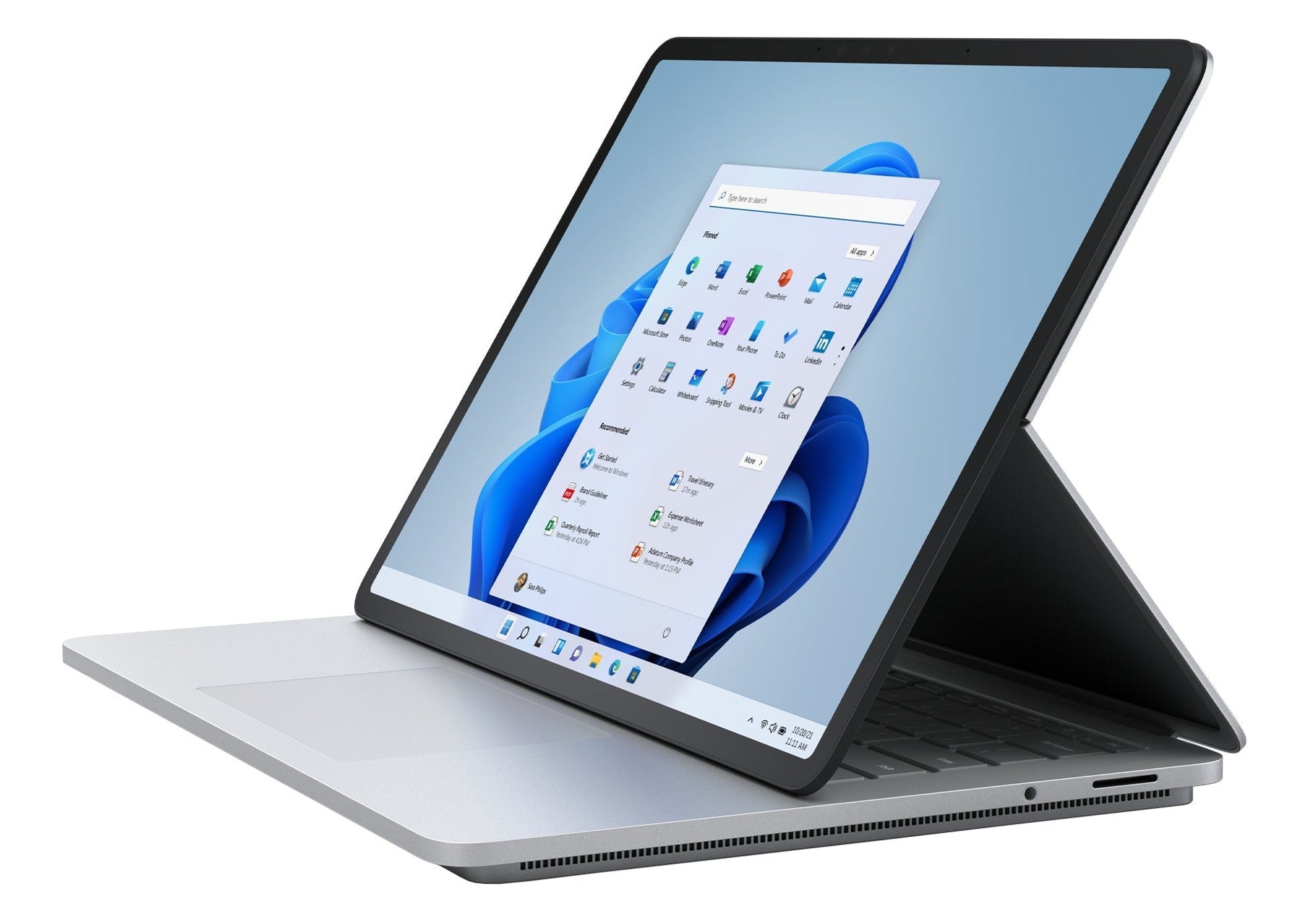 Microsoft 14.4" PixelSense Surface Laptop Studio, Intel H35 i5-11300H, 3.10GHz, 16GB RAM, 256GB SSD, Win11P - TNX-00001