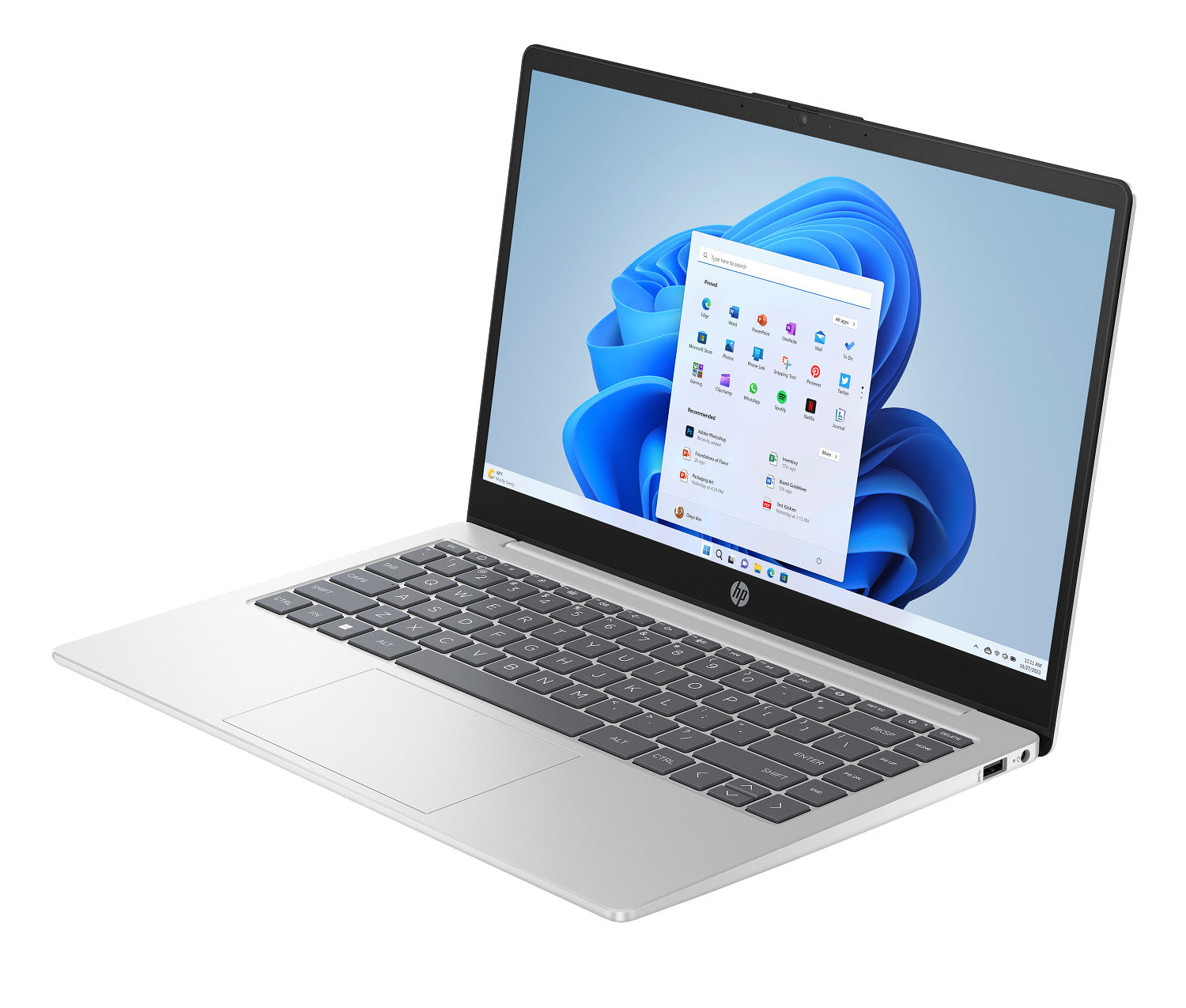 HP 14-em0045cl 14" HD Notebook, AMD R7-7730U, 2.0GHz, 16GB RAM, 1TB SSD, Win11H - 8A887UA#ABA (Certified Refurbished)