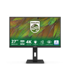 Philips 27" 4K UHD LED Business Monitor, 16:9, 4ms, 1000:1-Contrast - 27B1U3900