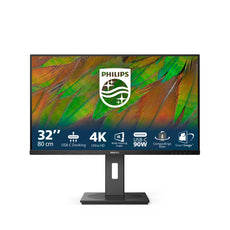 Philips 31.5" 4K UHD LED USB-C Business Monitor, 16:9, 4ms, 3500:1-Contrast - 32B1U3900
