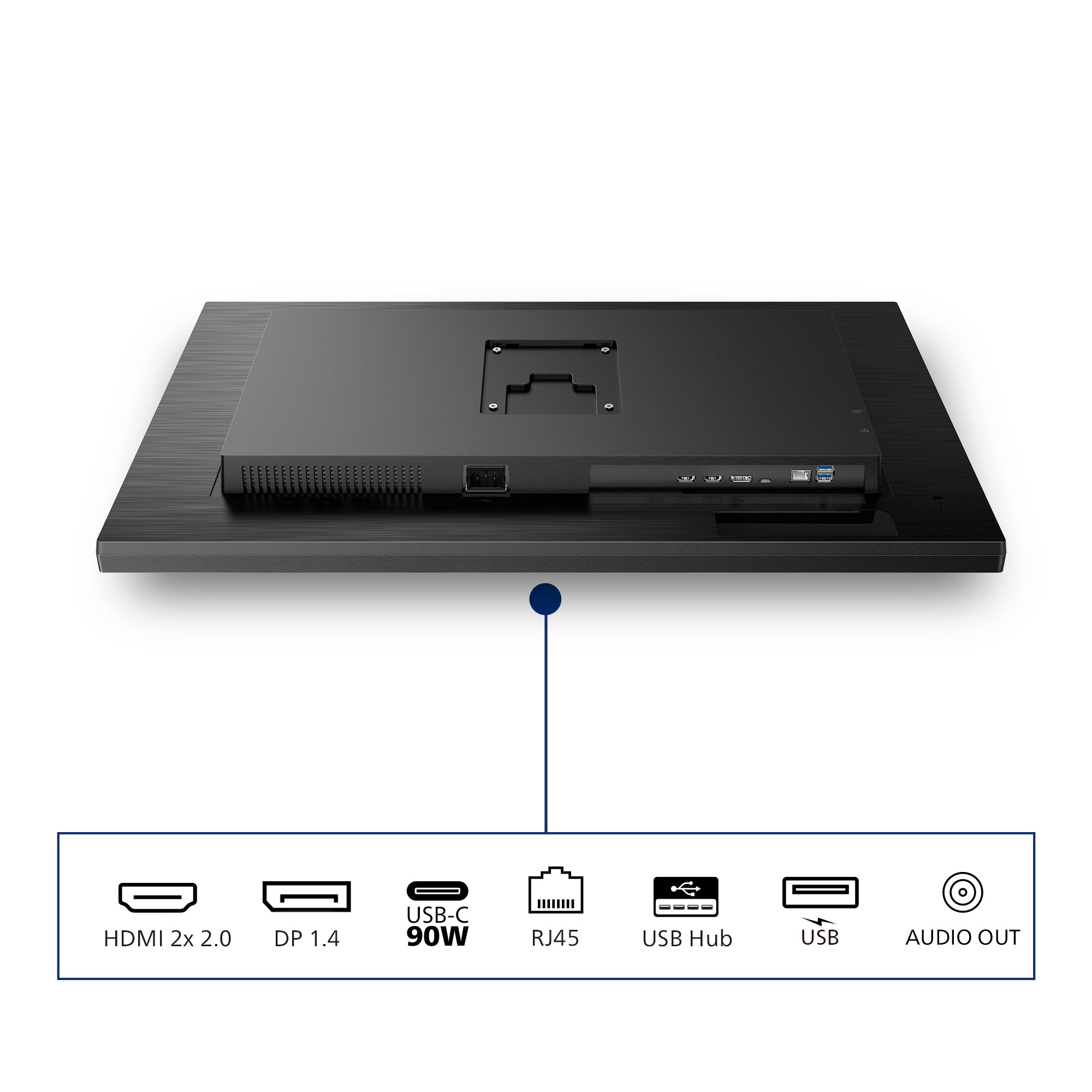 Philips 31.5" 4K UHD LED USB-C Business Monitor, 16:9, 4ms, 3500:1-Contrast - 32B1U3900