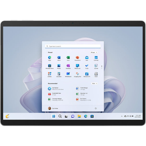 Microsoft Surface Pro-9 13" PixelSense Tablet, Intel i7-1255U, 1.70GHz, 16GB RAM, 512GB SSD, Win11H - QIZ-00001 (Certified Refurbished)
