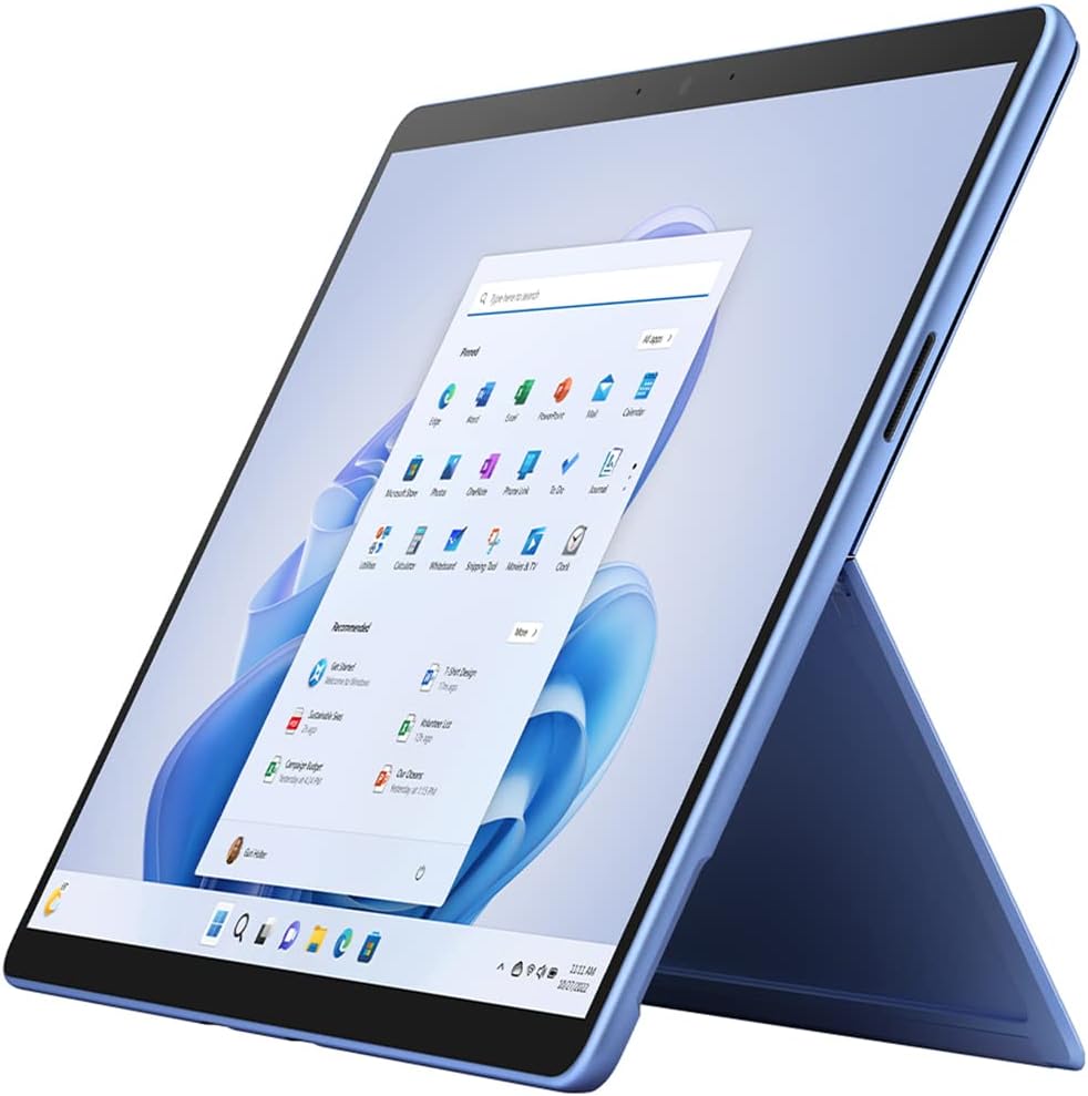 Microsoft Surface Pro-9 13" PixelSense Tablet, Intel i5-1245U, 1.60GHz, 16GB RAM, 256GB SSD, Win11P - QIA-00035