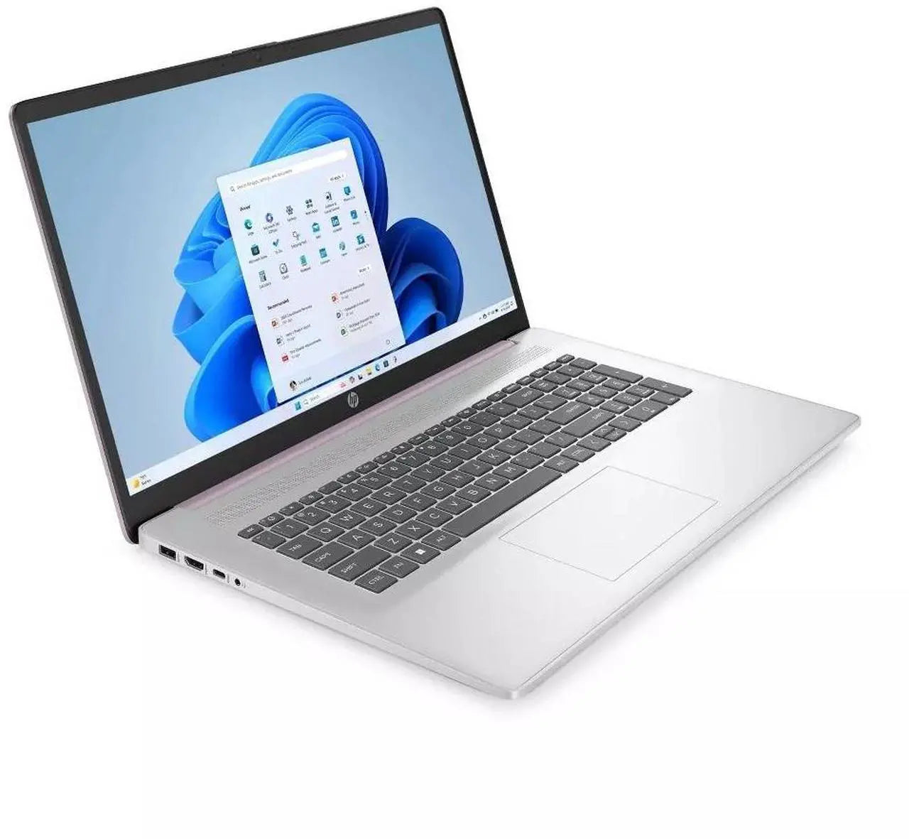 HP 17-cn3002tg 17.3" HD+ Notebook, Intel N200, 3.70GHz, 4GB RAM, 128GB UFS, W11HS - 9Q6A3UA#ABA