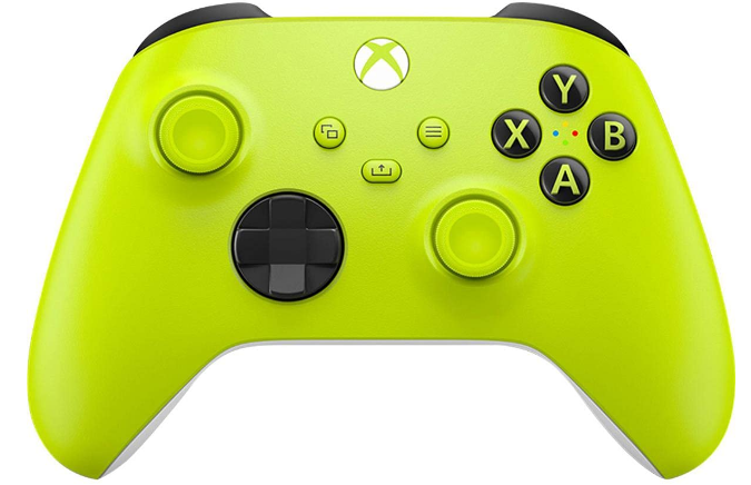 Microsoft Xbox Wireless Controller, Gaming Pad, Bluetooth, Electric Volt - QAU-00021 (Refurbished)