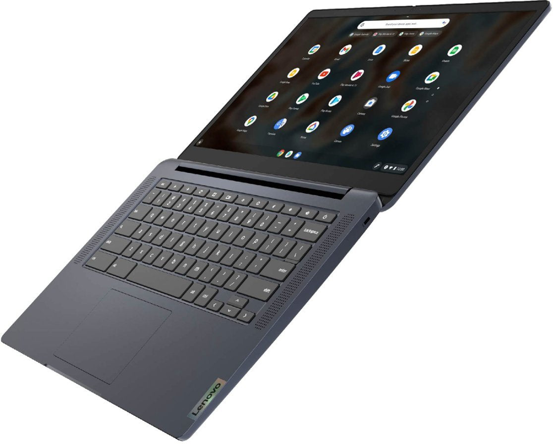 Lenovo IdeaPad 3 14M836 14" HD Chromebook, MediaTek MT8183, 2.0GHz, 4GB RAM, 64GB eMMC, ChromeOS - 82KN002GUS