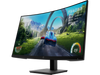 HP X32c 31.5" FHD Curved Gaming Monitor, 16:9, 1MS, 3K:1-Contrast - 33K29AA#ABA