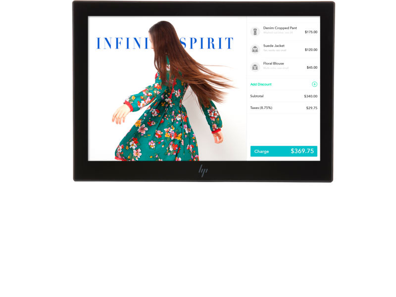 HP Engage One 10t 10.1" No Stand Touch Monitor, 16:10, 25ms, 800:1-Contrast - 3F1W9AA#AC3