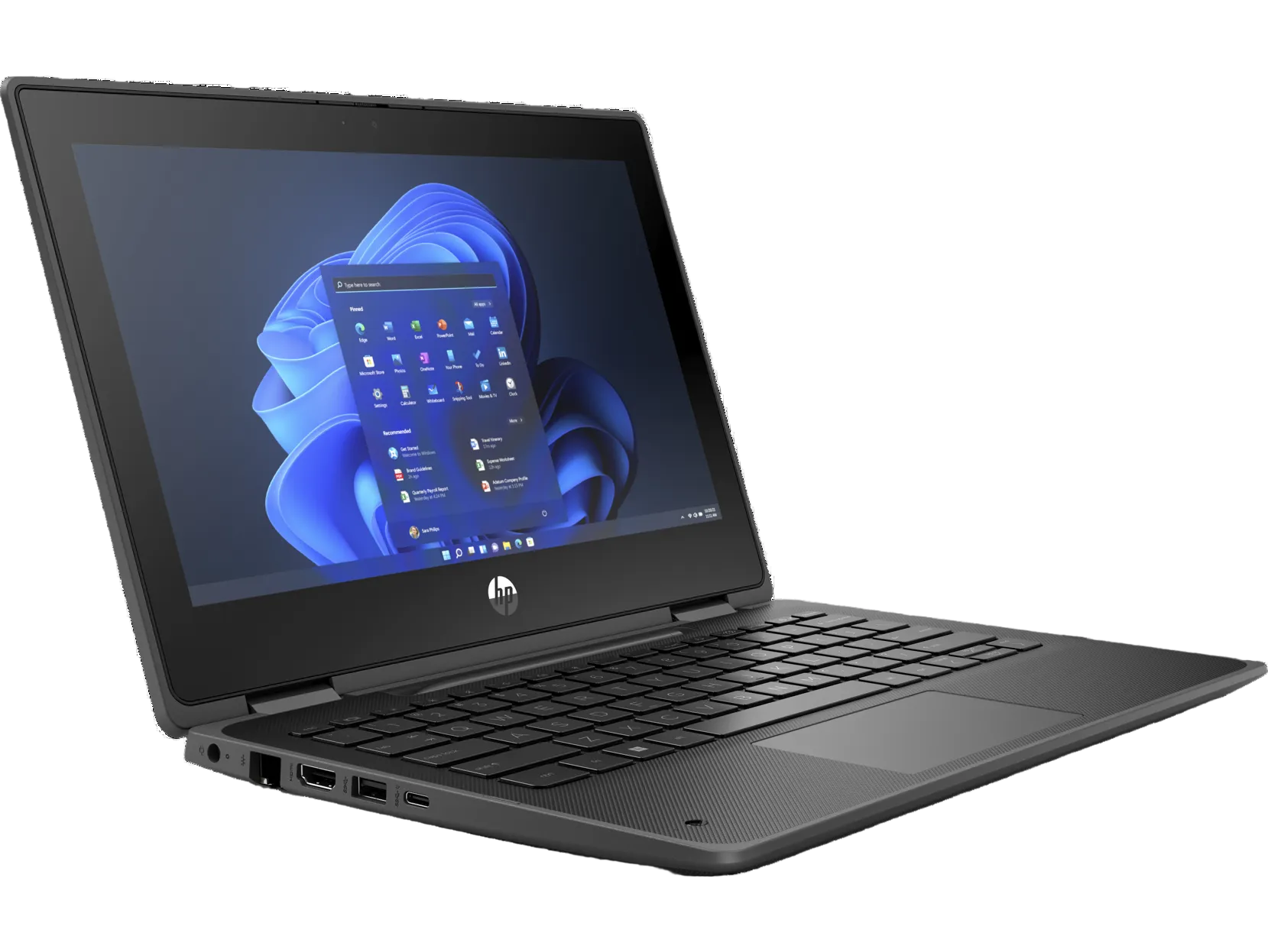 HP Pro x360 Fortis 11 G10 11.6" HD Convertible Notebook, Intel i5-1230U, 8GB RAM, 256GB SSD, Win11P - 88S03US#ABA