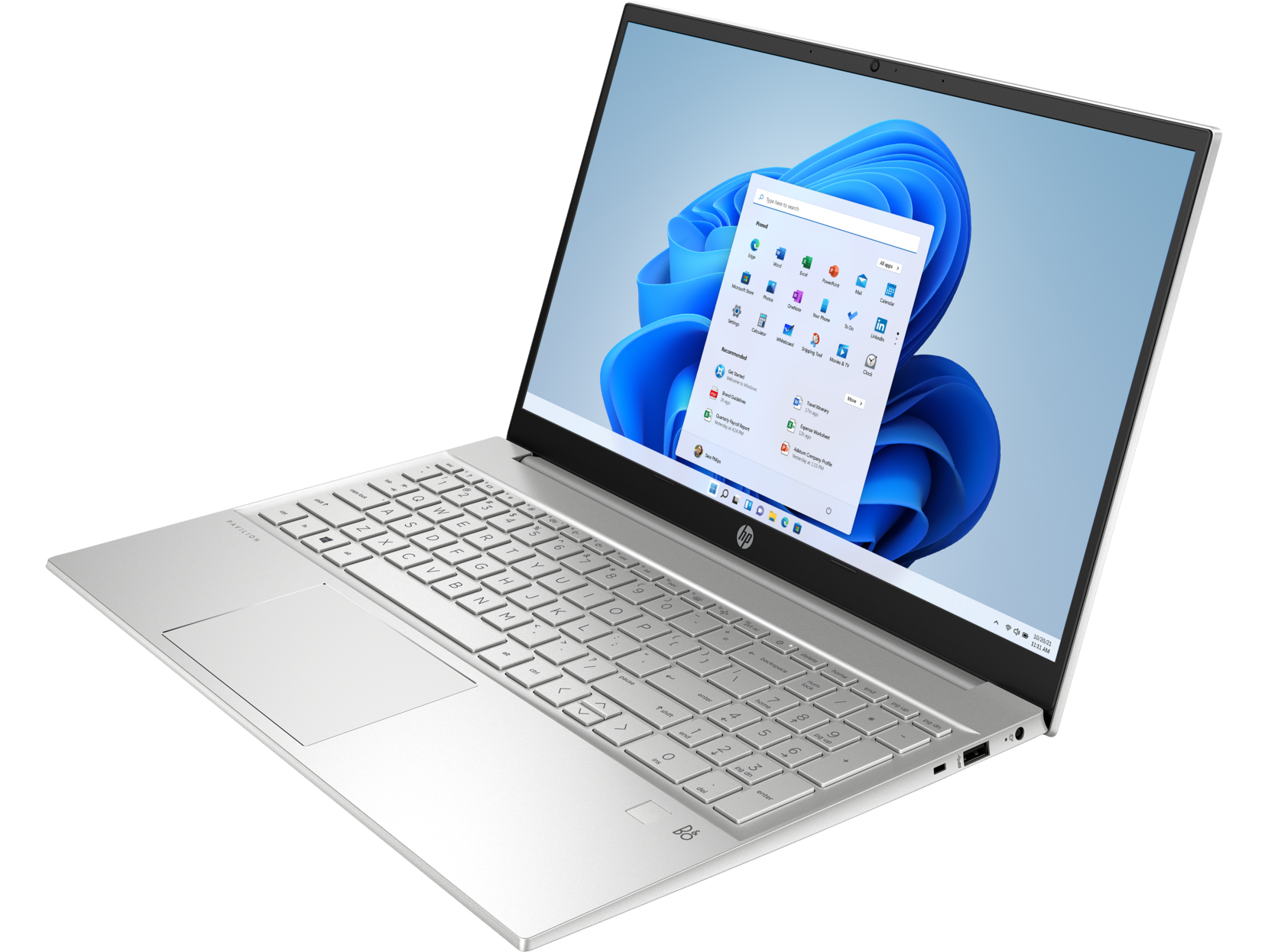 HP Pavilion 15t-eg300 15.6" FHD Notebook, Intel i7-1355U, 1.70GHz, 16GB RAM, 512GB SSD, W11H - 93Z55U8#ABA (Certified Refurbished)