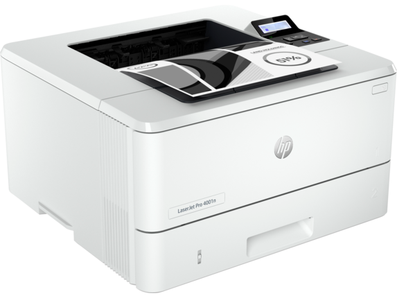 HP LaserJet Pro 4001n Monochrome Printer, 42 ppm, 256MB, USB, Ethernet - 2Z599F#BGJ (Certified Refurbished)