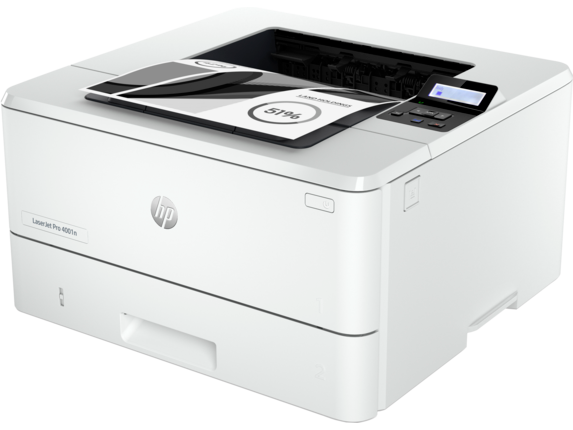 HP LaserJet Pro 4001n Monochrome Printer, 42 ppm, 256MB, USB, Ethernet - 2Z599F#BGJ (Certified Refurbished)