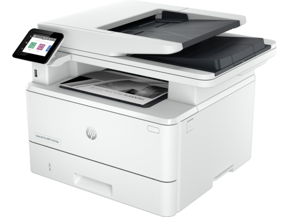 HP LaserJet Pro 4101fdn Monochrome MFP Printer, 42ppm, Print/Copy/Scan/Fax, Ethernet, USB - 2Z618F#BGJ (Certified Refurbished)