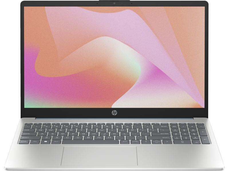 HP 15-fc0618ds 15.6" HD Notebook, AMD R5-7530U, 2.0GHz, 8GB RAM, 256GB SSD, Win11H - 8B0R4UA#ABA (Certified Refurbished)