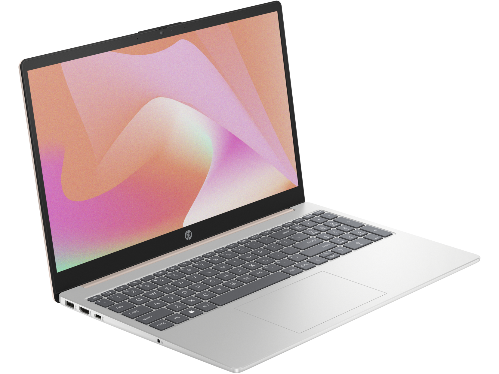 HP 15-fc0612ds 15.6" HD Notebook, AMD R5-7530U, 2.0GHz, 8GB RAM, 256GB SSD, Win11H - 8B0R8UA#ABA (Certified Refurbished)