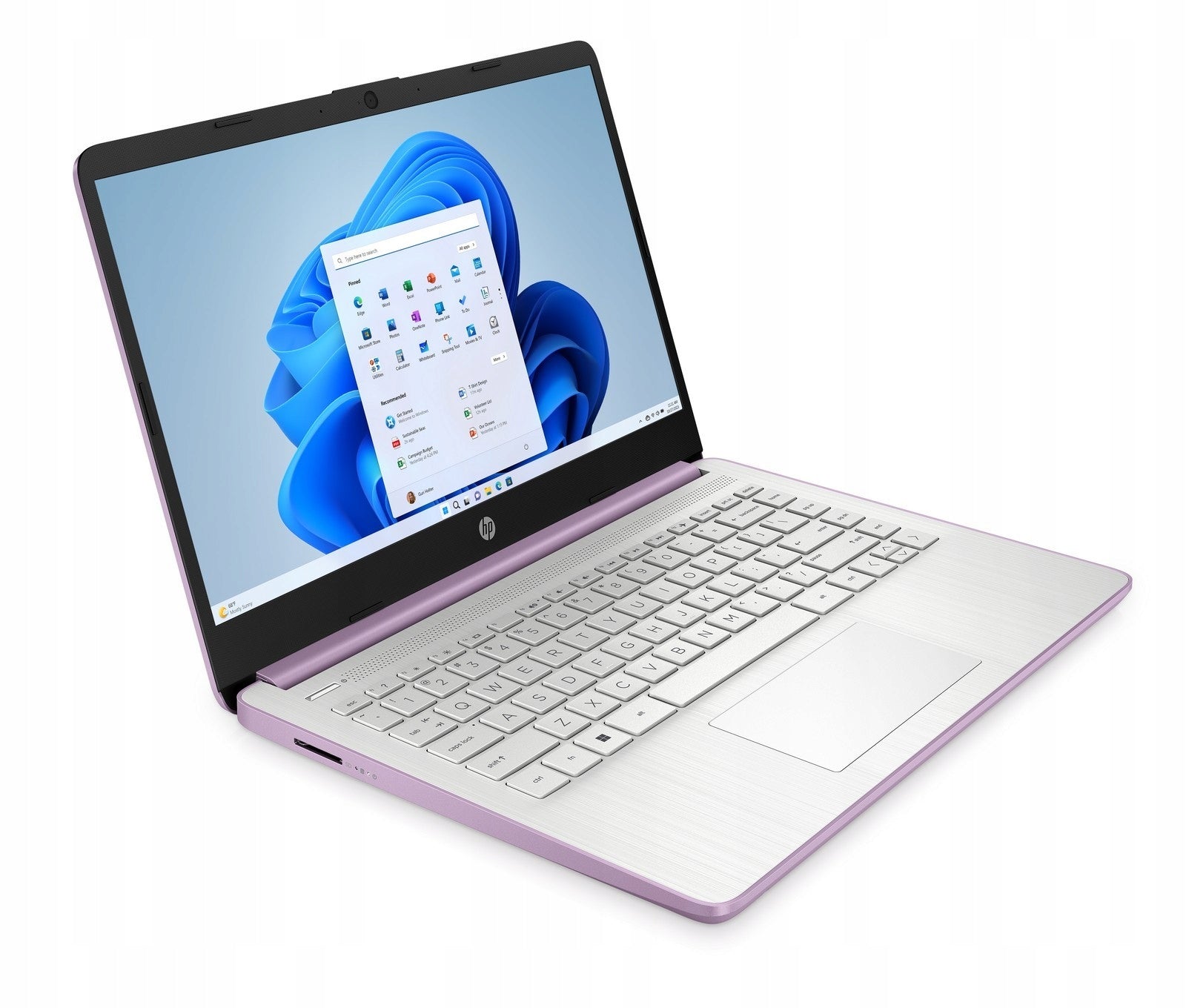 HP 14-dq3024ds 14" HD Notebook, Intel Celeron N4500, 4GB RAM, 64GB eMMC, Win11HS- BK1Q5UA#ABA (Certified Refurbished)