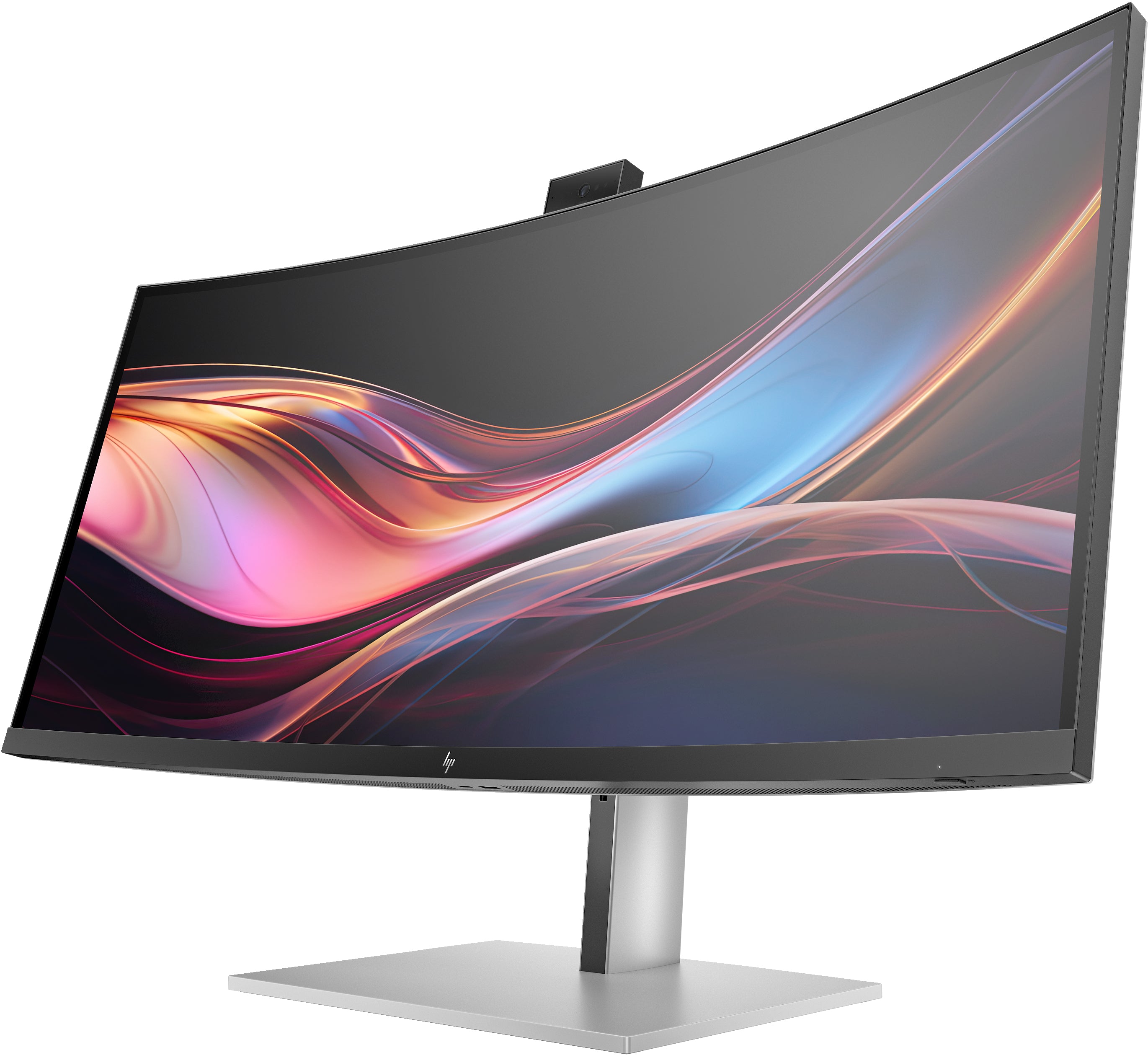 HP Series 7 Pro 34" WQHD Curved Conferencing Monitor - 734PM, 21:9, 5ms, 2000:1-Contrast - 8K157AA#ABA (Certified Refurbished)