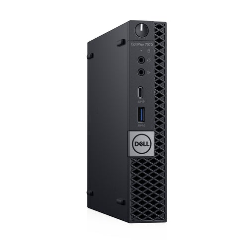 Dell OptiPlex 7070 Micro PC, Intel i5-9500T, 16GB RAM, 256GB SSD, Win11P - 700512066043-R (Refurbished)