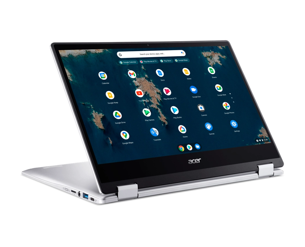 Acer Spin 314 CP314-1HN-P488 14" FHD Convertible Chromebook, Intel Pentium N6000, 1.10GHz, 8GB RAM, ChromeOS - NX.AZ2AA.002