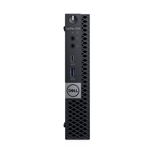 Dell OptiPlex 7070 Micro PC, Intel i5-9500T, 16GB RAM, 256GB SSD, Win11P - 700512066043-R (Refurbished)