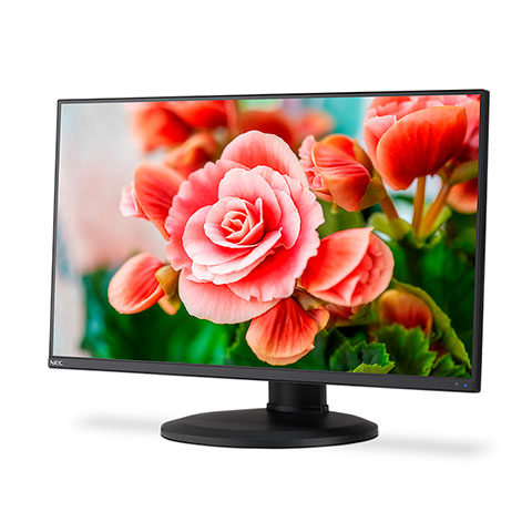 NEC MultiSync E273F 27" FHD LED Monitor, 16:9, 6MS, 5000:1-Contrast - E273F-BK (Certified Refurbished)