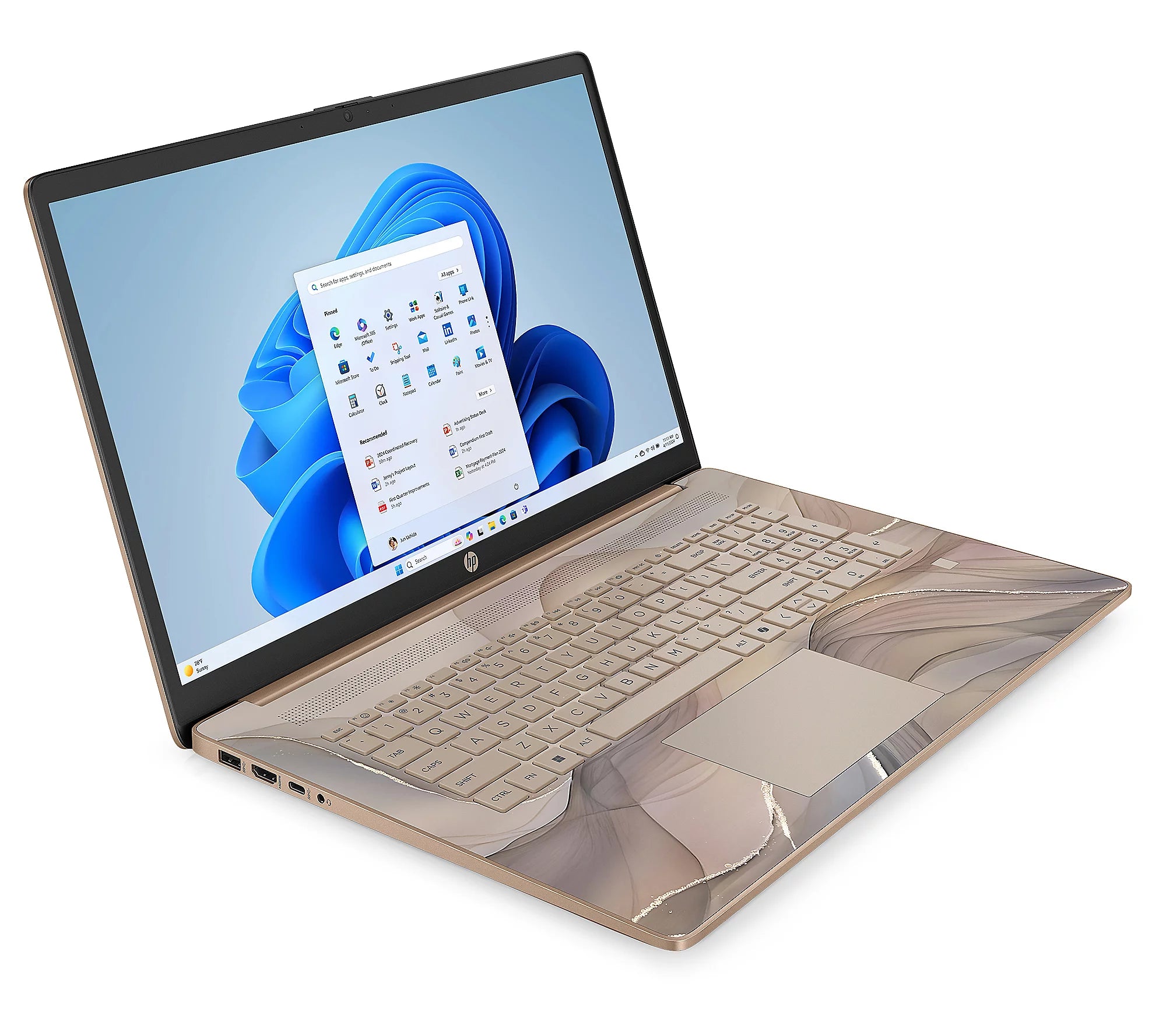 HP 17-cn3254ds 17.3" HD+ Notebook, Intel N200, 4GB RAM, 128GB UFS, Win11H - C2MN9UA#ABA (Certified Refurbished)