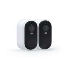 Arlo Essential Outdoor Wireless 2K Security Camera (2 Pack), Wi-Fi, USB, 130° View - VMC3250-100NAR (Certified Refurbished)