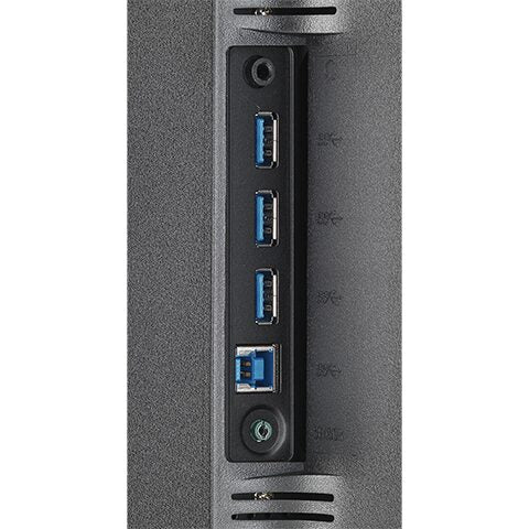 NEC MultiSync EX241UN 24" FHD Widescreen Monitor, 16:9, 6MS, 1K:1-Contrast - EX241UN-BK (Certified Refurbished)