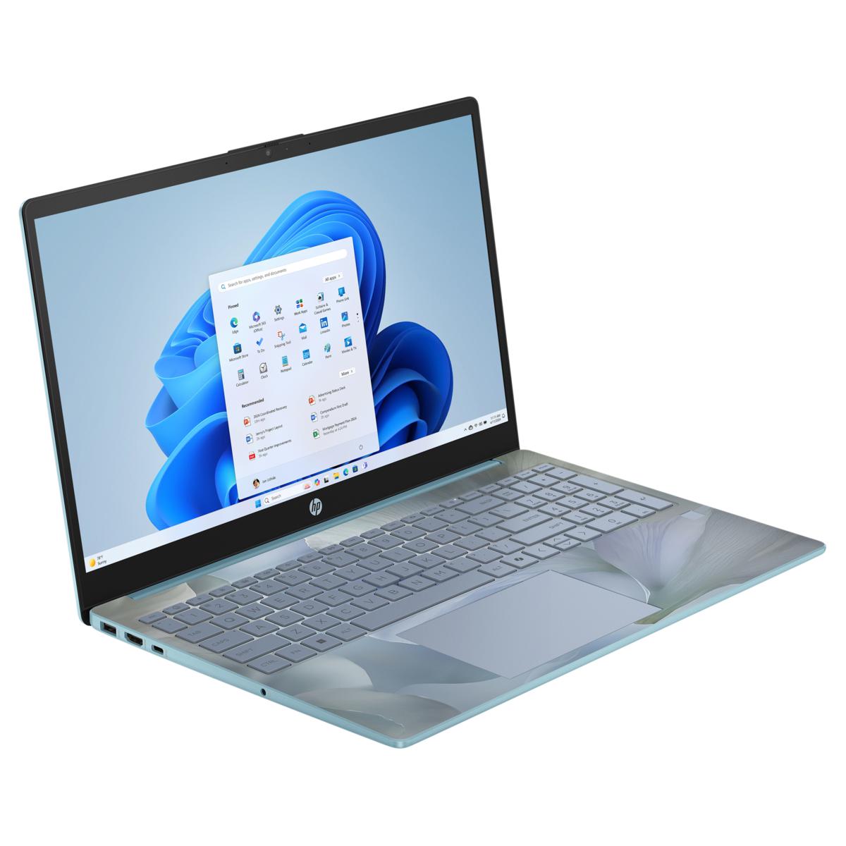 HP 15-fd0125ds 15.6" HD Notebook, Intel N100, 0.8GHz, 4GB RAM, 128GB UFS, Win11HS - BK1J2UA#ABA (Certified Refurbished)