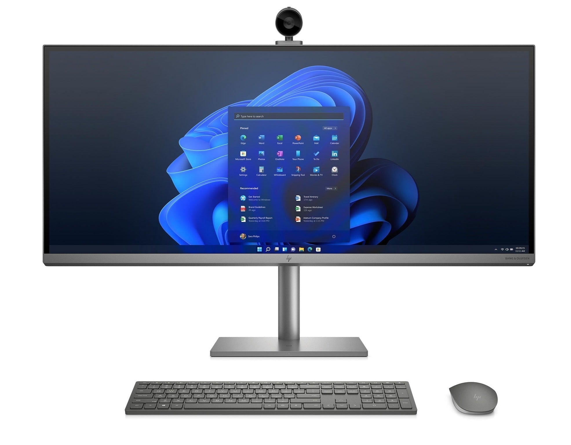 HP Envy 34-c0010 34" WUHD All-in-One PC, Intel i7-11700, 2.50GHz, 32GB RAM, 512GB SSD, Win11H - 319K0AA#ABA