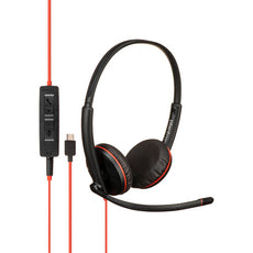 HP Poly Blackwire C3225 USB-C Headset TAA, Noise Cancellation - 8M3X7A6#ABA