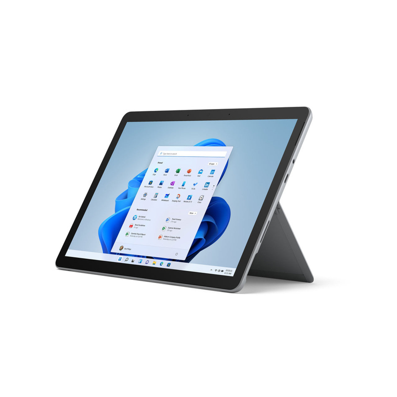 Microsoft Surface Go 3 10.5" PixelSense Tablet, Intel Pentium Gold 6500Y, 8GB RAM, 128GB SSD, W11HS - 8VZ-00001 (Certified Refurbished)